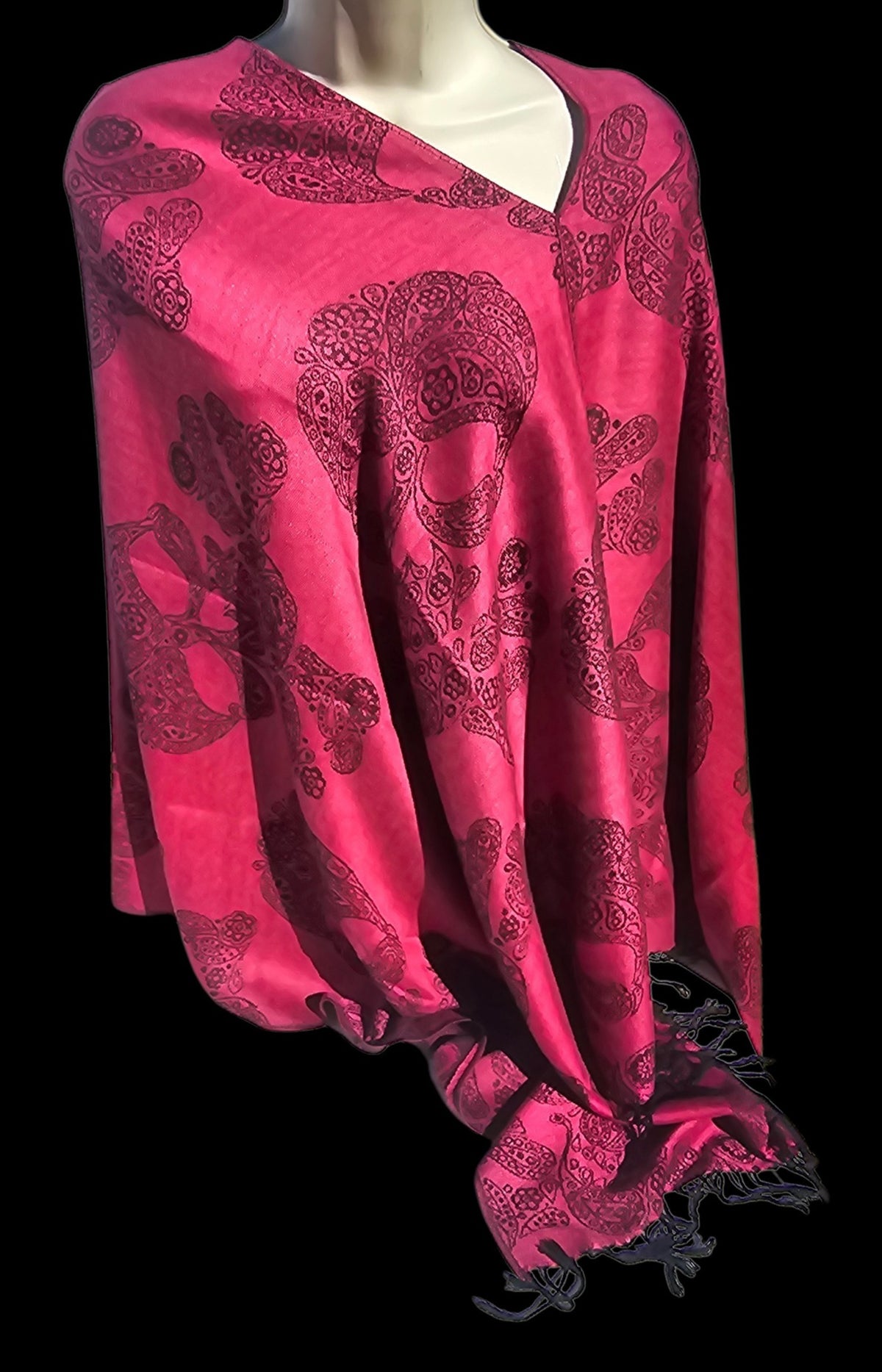 Sample and Seconds Poncho Scarf